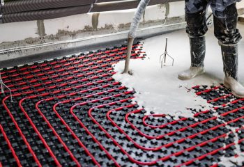 bertico Chape liquide sur plancher chauffant